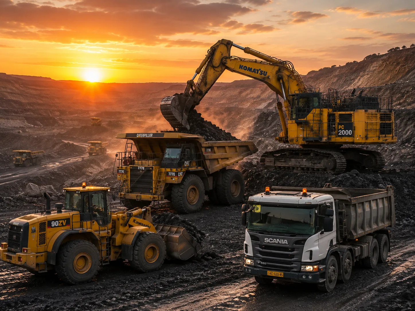 Tra cứu mã OEM Caterpillar, Komatsu, Scania và thiết bị công trình