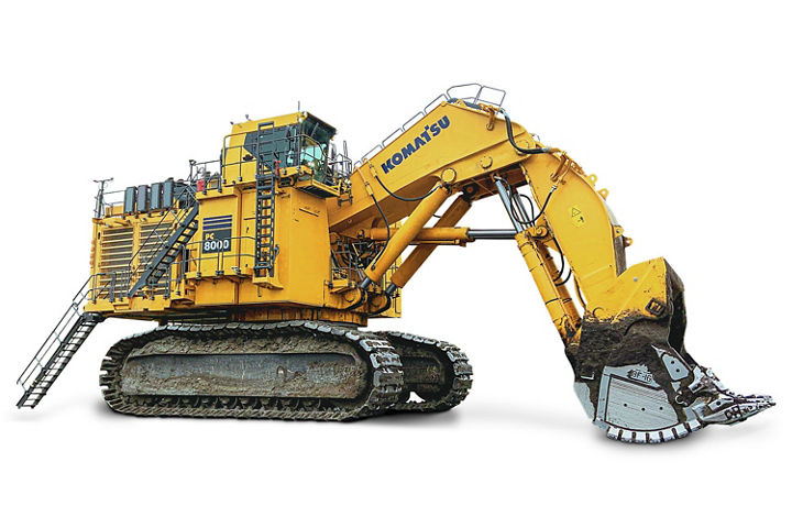 Komatsu PC8000 – Máy Xúc Komatsu Lớn Thứ 2 Thế Giới