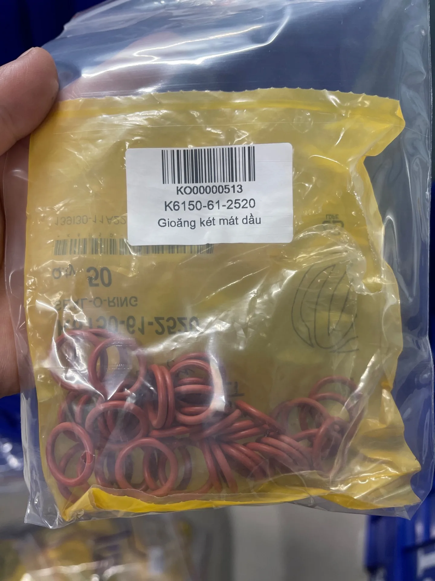 Gioăng két mát dầu 6150-61-2520 1 Gioăng két mát dầu 6150-61-2520