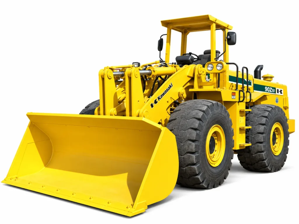Kawasaki 90ZIV – Máy Xúc Lật Mạnh Mẽ Trong Khai Thác Mỏ Và Công Nghiệp 1 Kawasaki 90ZIV – Máy Xúc Lật Hạng Nặng Cho Khai Thác Mỏ