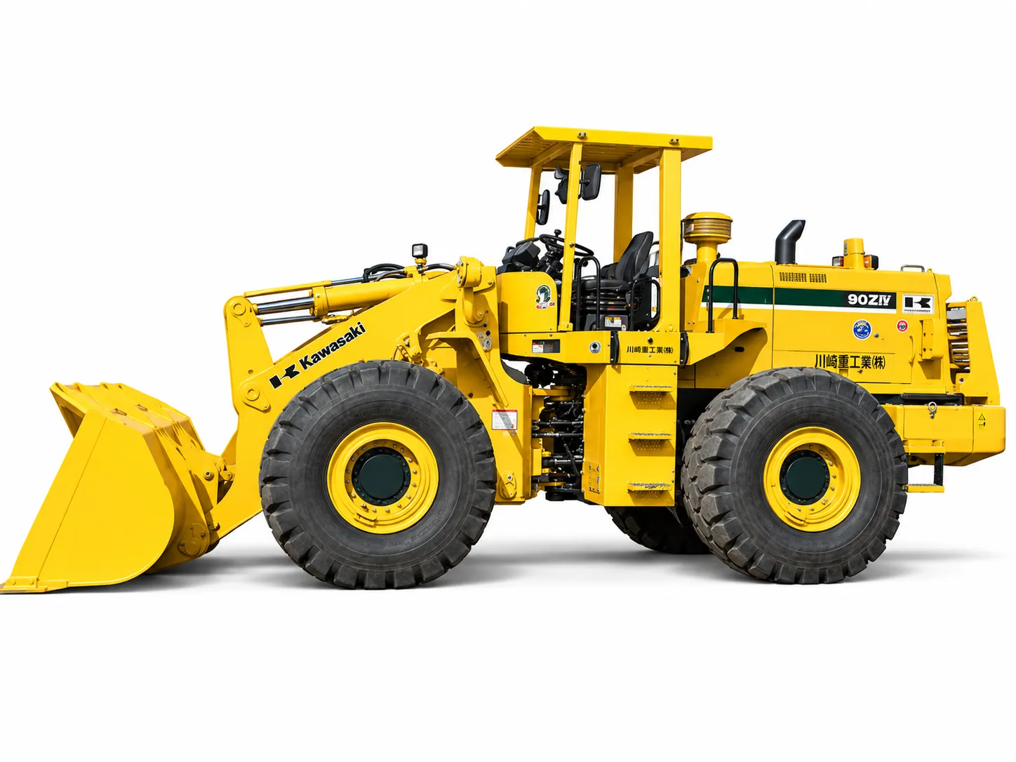Kawasaki 90ZIV – Máy Xúc Lật Mạnh Mẽ Trong Khai Thác Mỏ Và Công Nghiệp