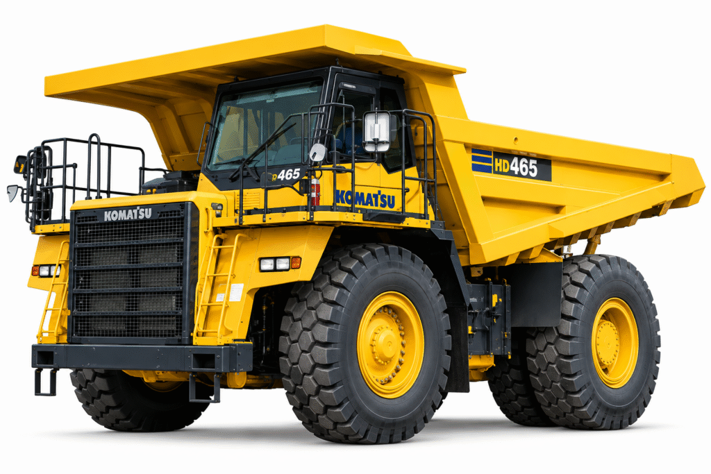 Xe ben khai thác mỏ Komatsu HD465